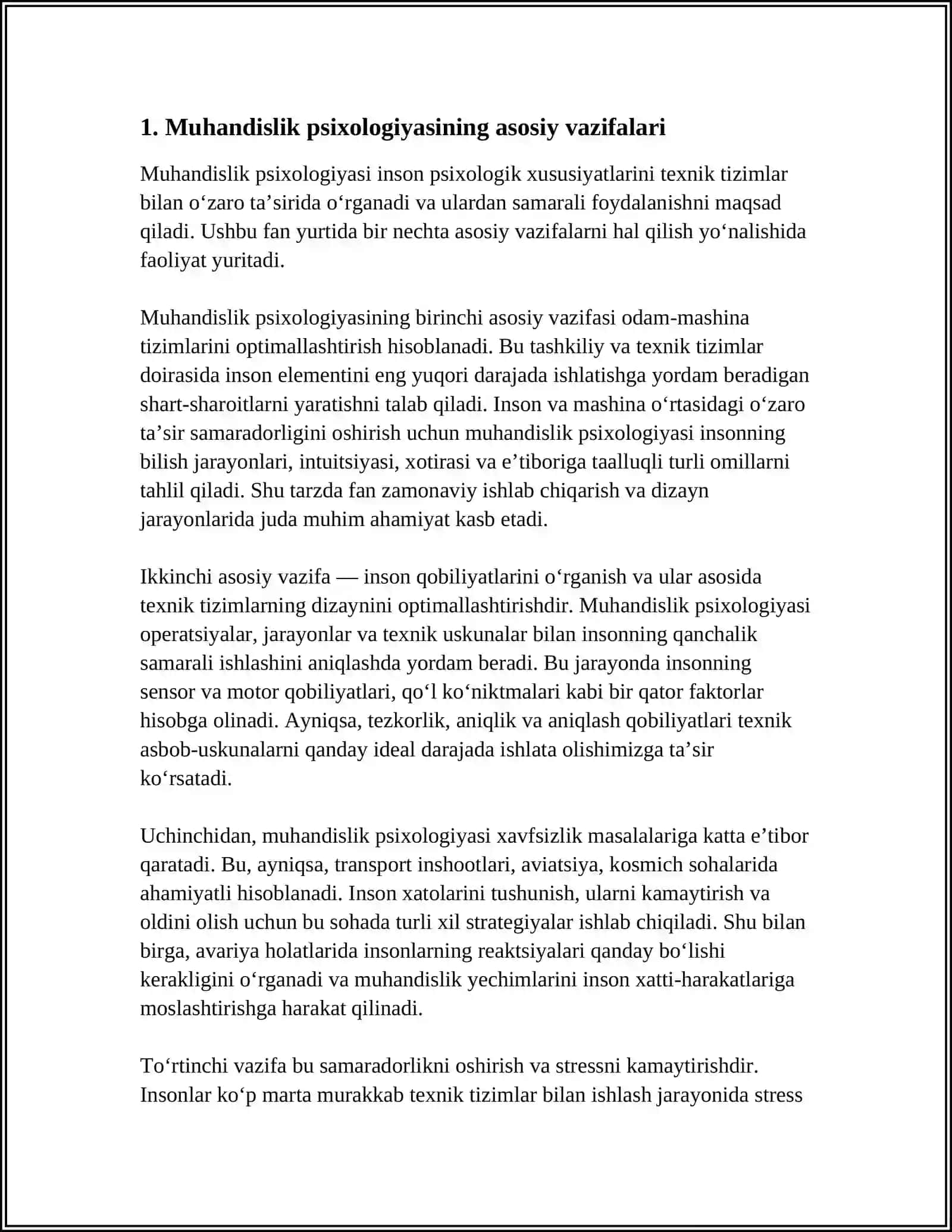 MUHANDISLIK PSIXOLOGIYASINING MAQSADI VA STRATEGIYASI 3