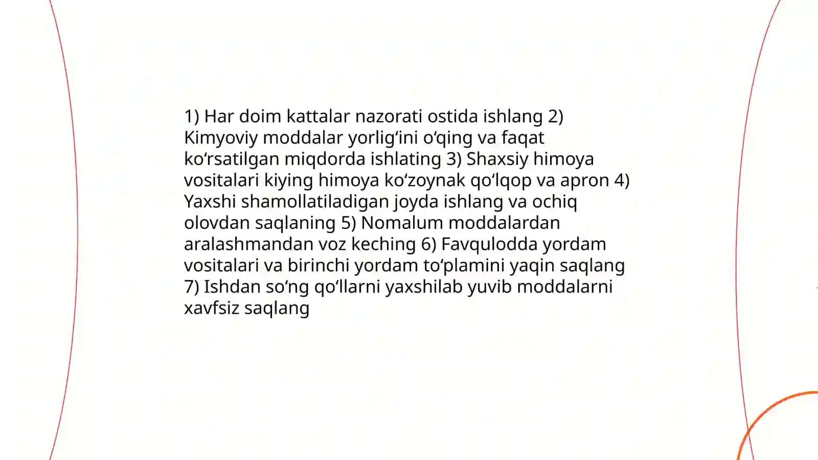 6-sinf kimyoviy reaksiyadan uy sharpitida foydalanish haqida 3