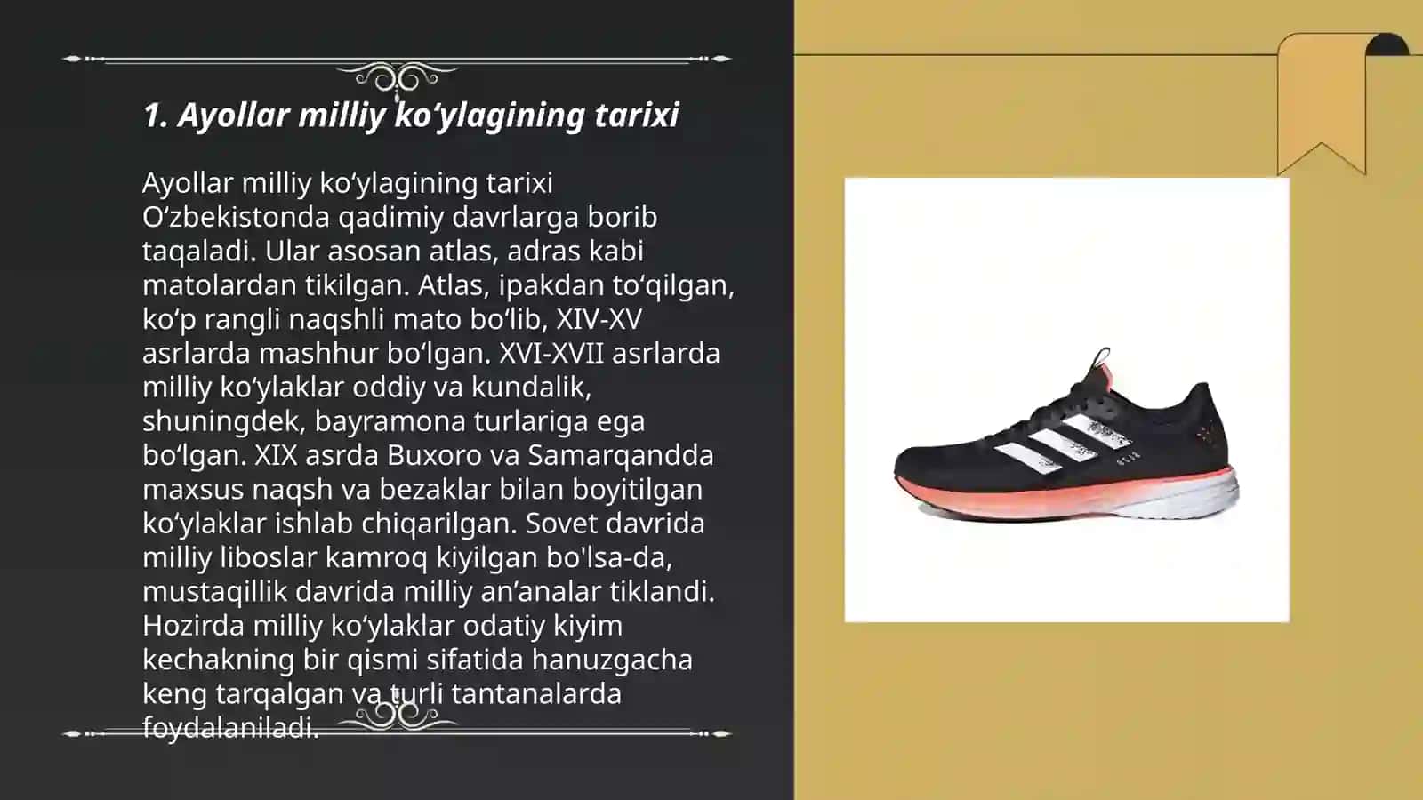 Ayollar murakkab usuldagi milliy koʻylagi uchun texnalogik xaritasini tuzish 3