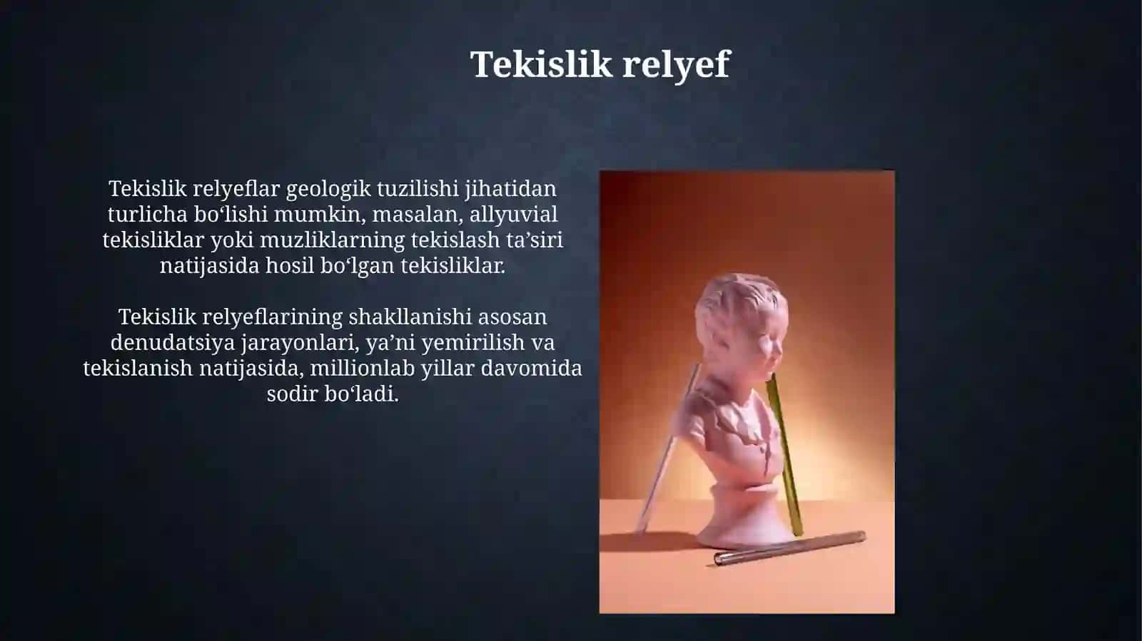 Relyef shakllarini oʻrganish 3