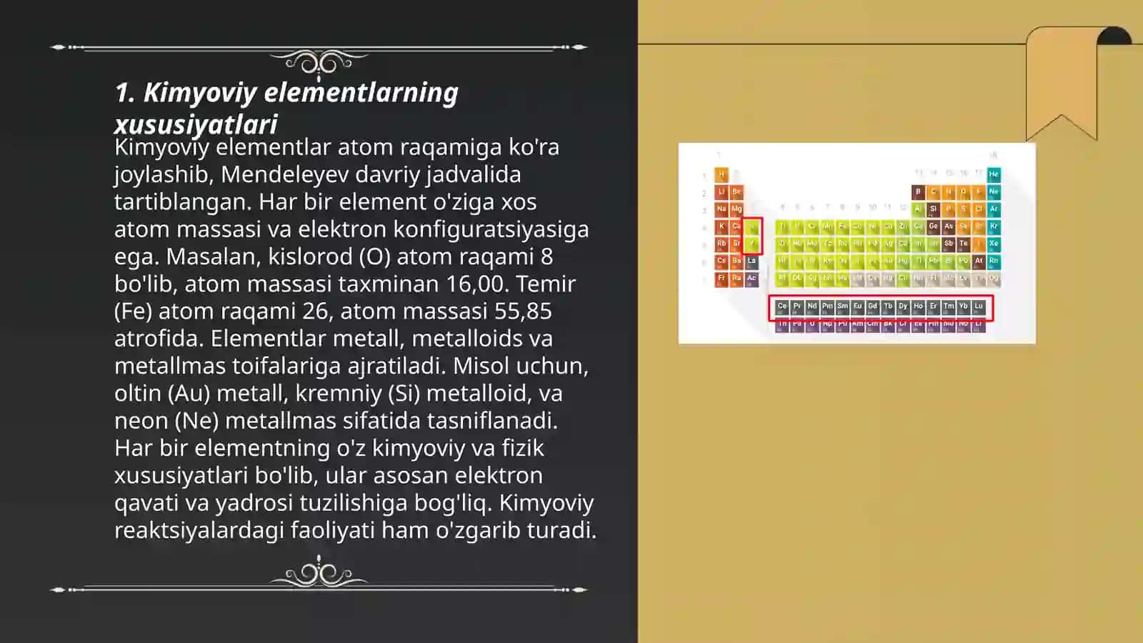 Havo tarkibida kimyoviy elementlar 3