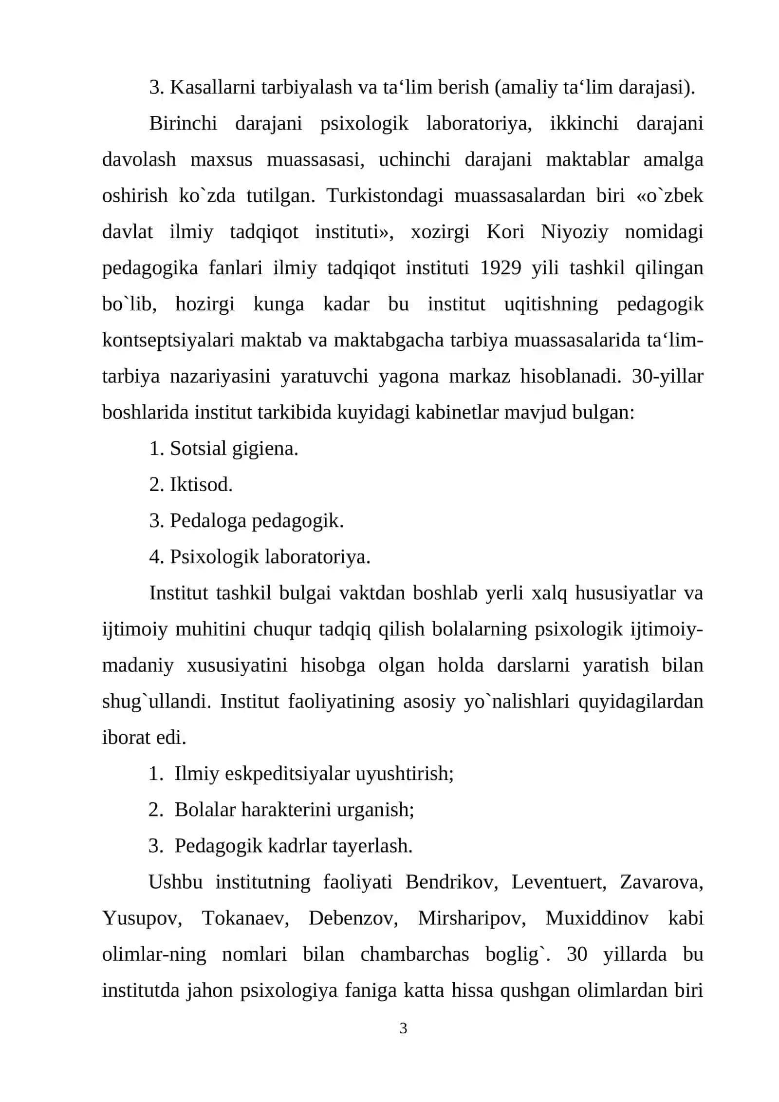 O`zbekistonda psixologiya fanining rivojlanishi 3
