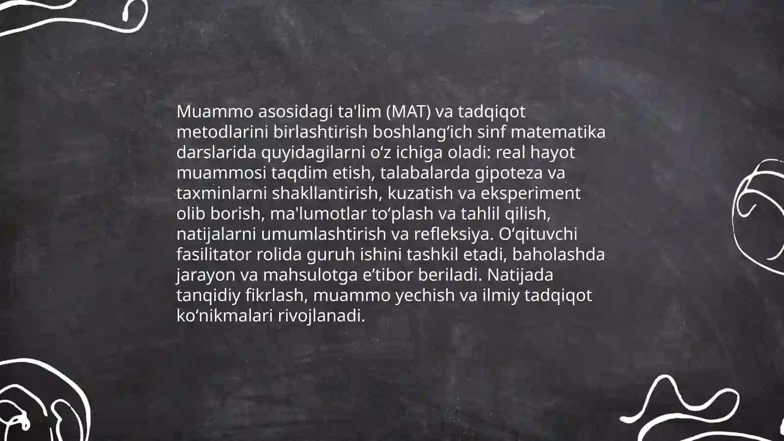 Boshlangʻich sinfda matematika oʻqitishda tadqiqot metodlaridan foydalanish 3