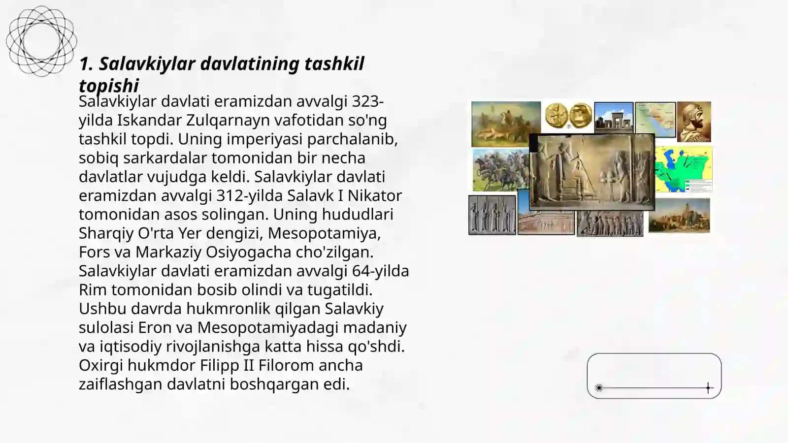 Oʻrta Osiyoda Salavkiylar va yunon Baqtriya davlatida tarixiy geografiyasi 3