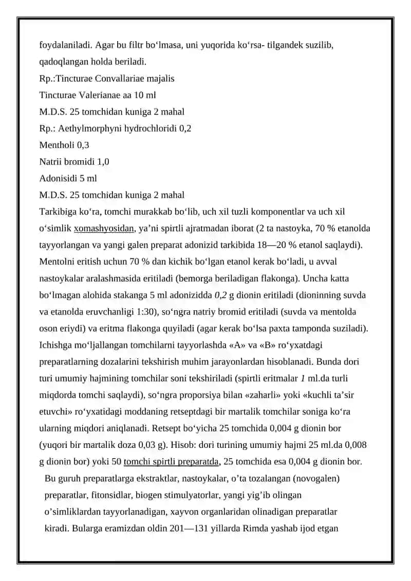 Galen dori vositalari 3