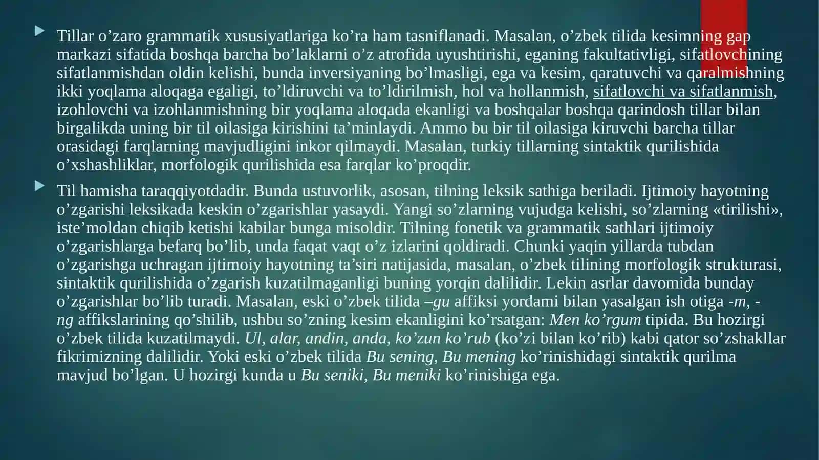 Morfema va uning turlari 3