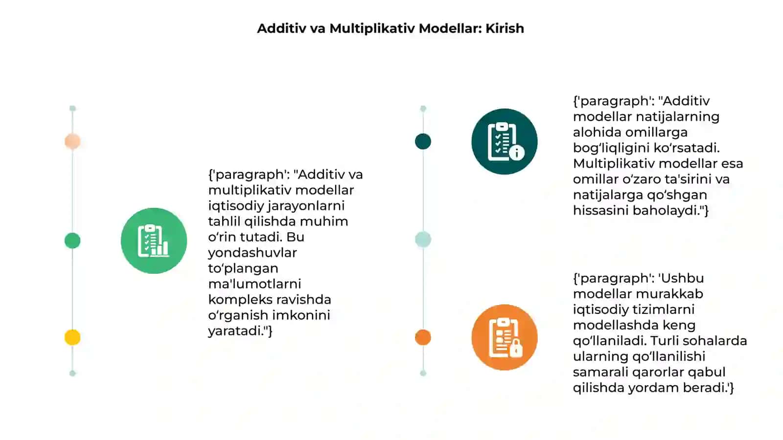Additiv va multiplikativ modellar 3
