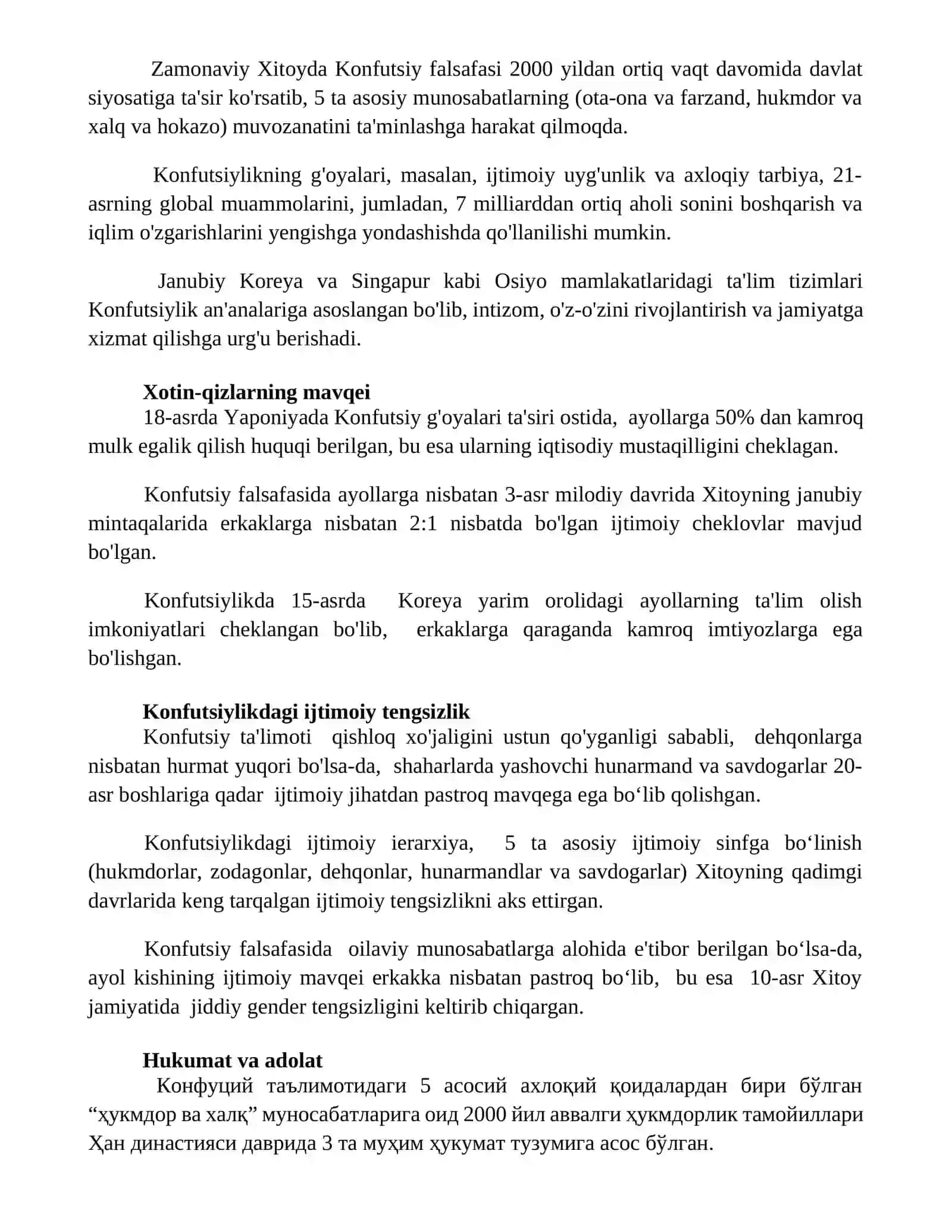Kanfutsiylik talimotida ijtimoiy axloqiy masalalar 3
