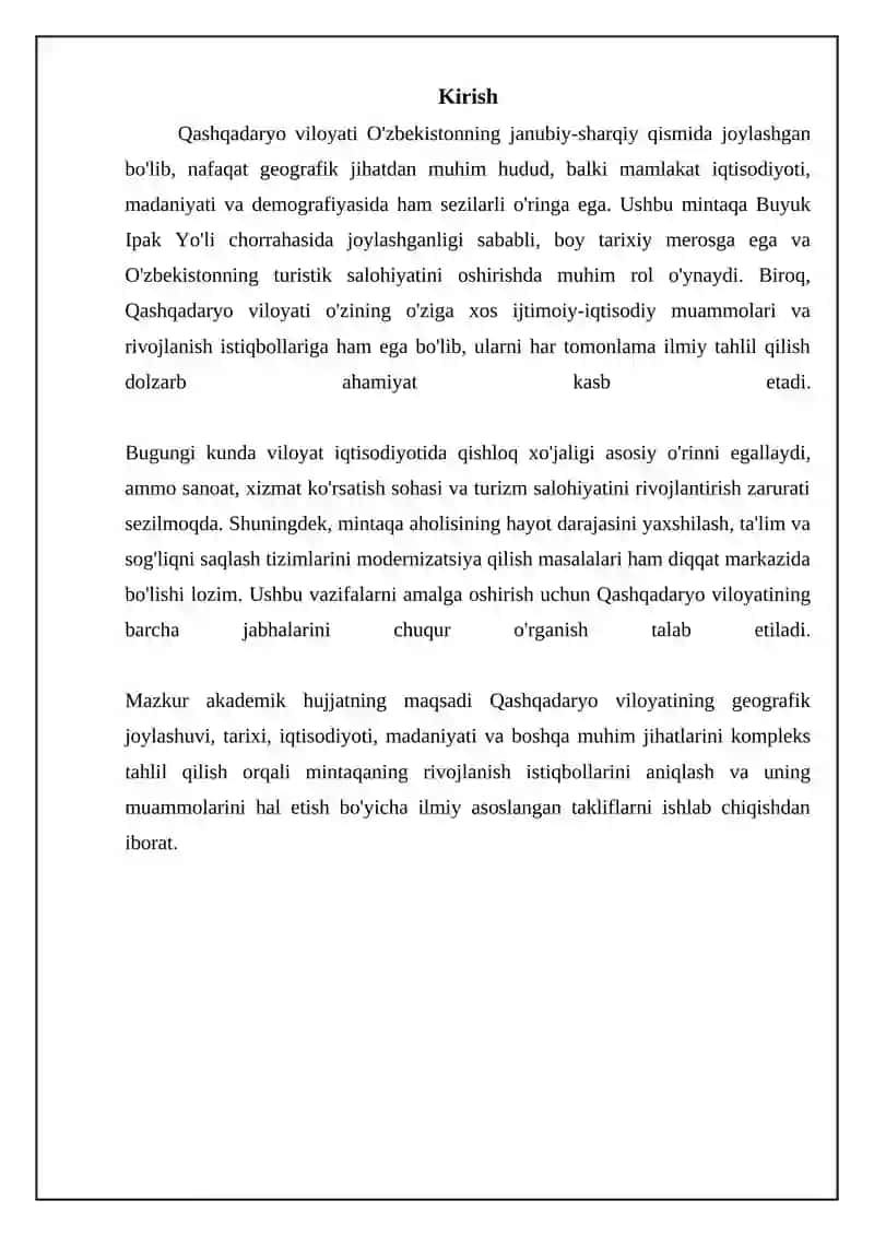 Mening viloyatim Qashqadaryo 3