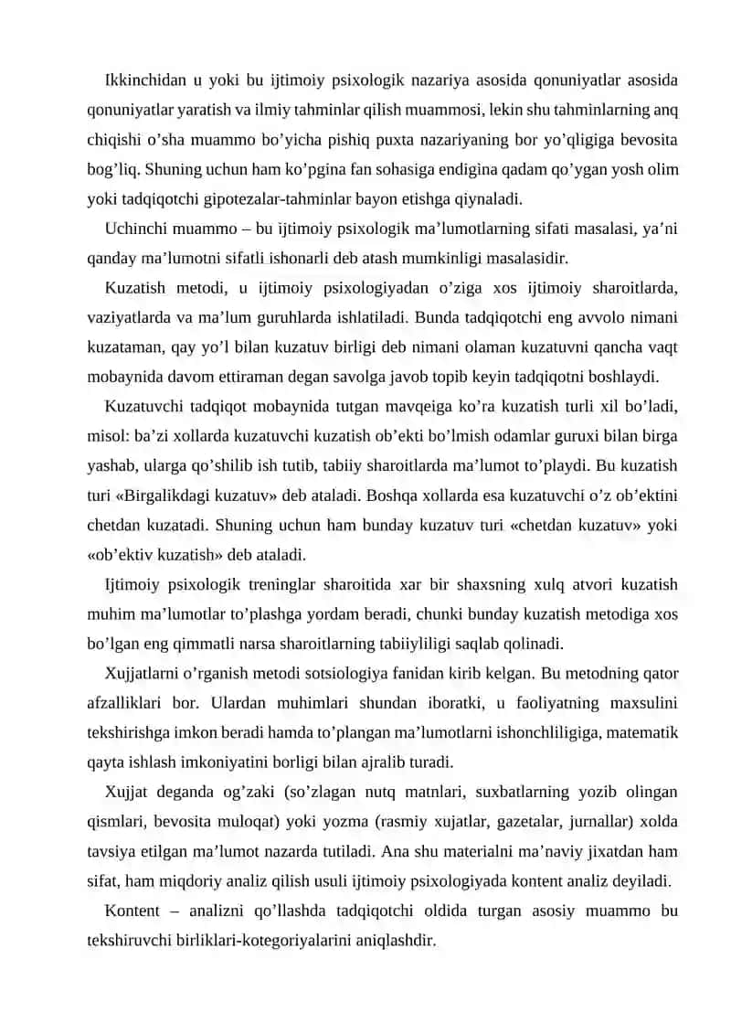 Ijtimoiy psixologiya metadologiyasi 3