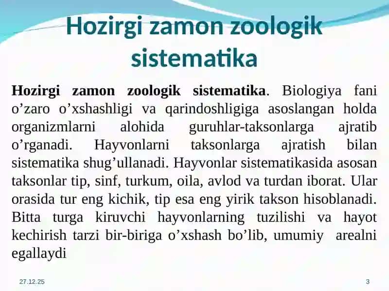Umurtqasizlar bilan tanishuv 3