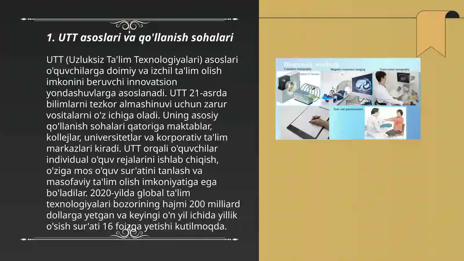 Radiologik tashxis usullari(UTT, MRT) 3