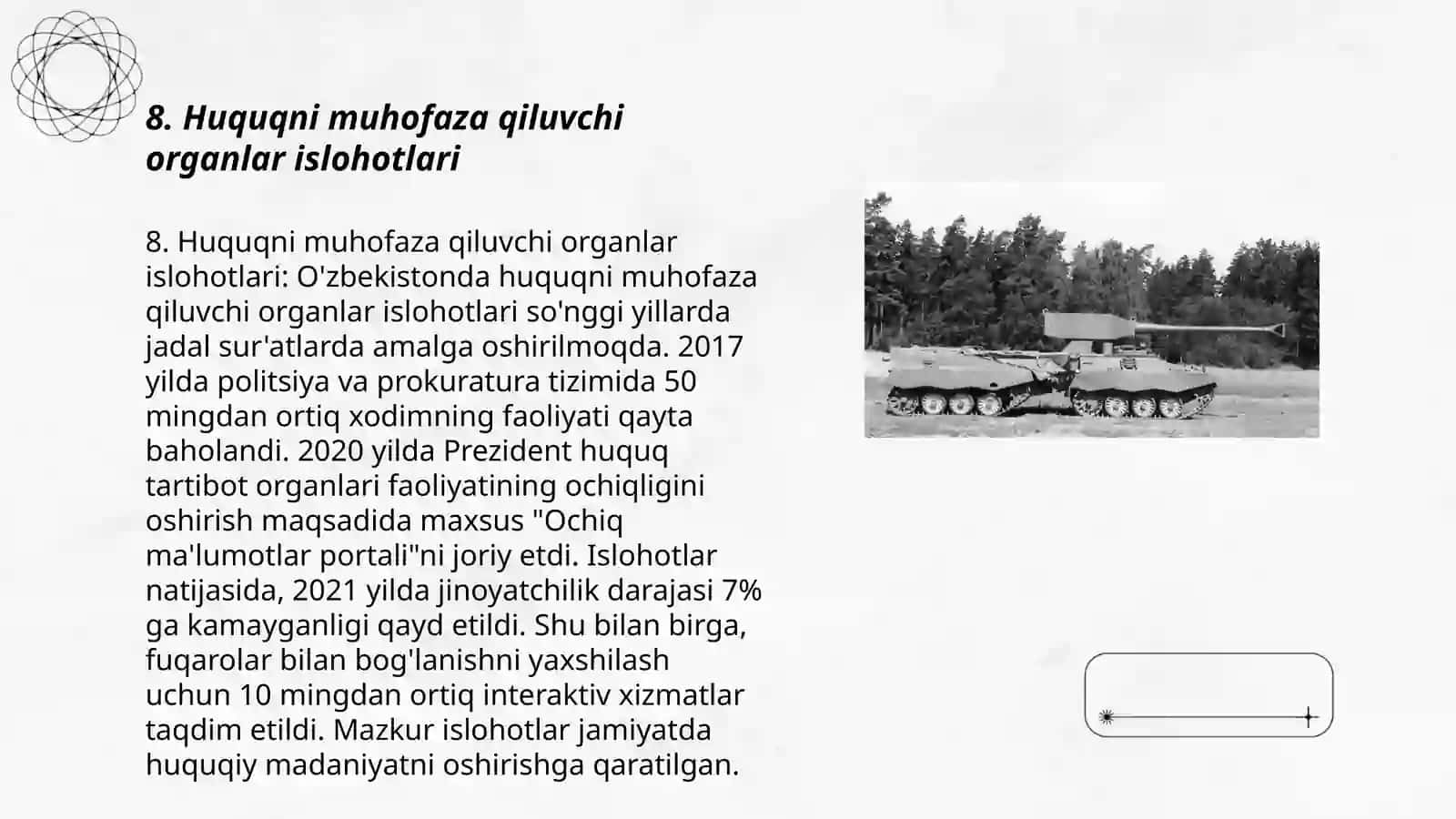 Huquqni muhofaza qiluvchi organlar islohotlari 3