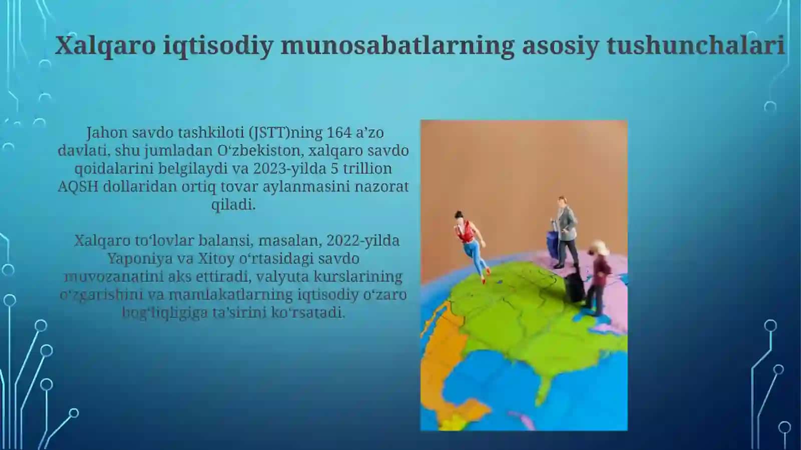Jahon xoʻjaligi va xalqaro iqtisodiy munosabatlar 3