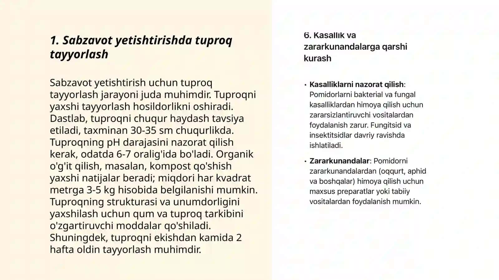 Tamatdoshlar sabzavotlarini yetishtirish tehnologiyasi 3
