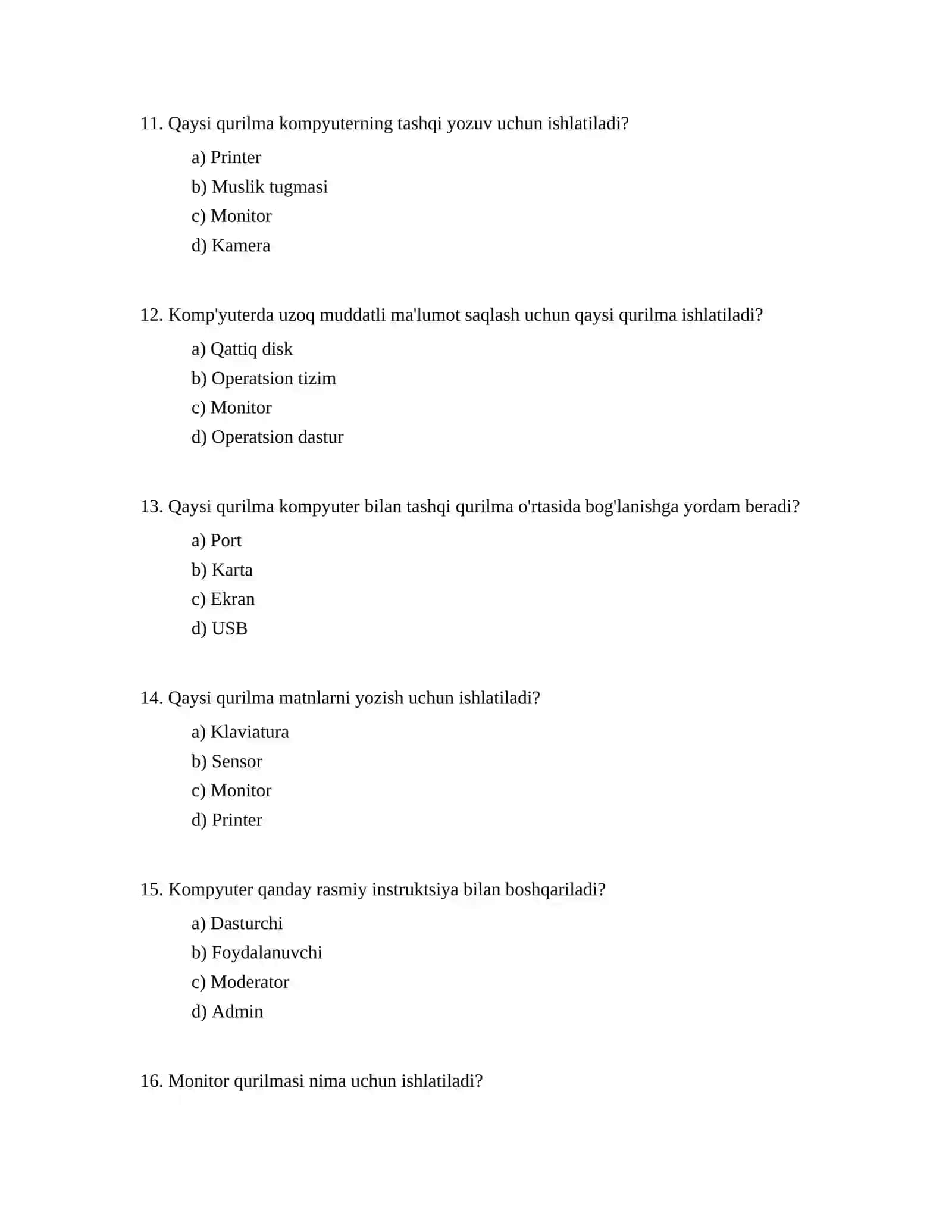 Kompiyuter qurulmalari 3