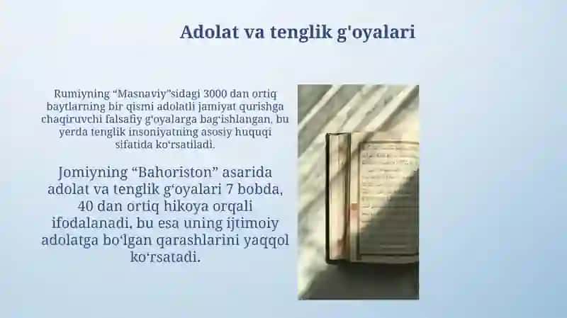 Abdurahmon Jomiy, Alisher Navoiy, Jaloliddin Doniylarning asarlarida ta’lim -tarbiyamasalalari 3