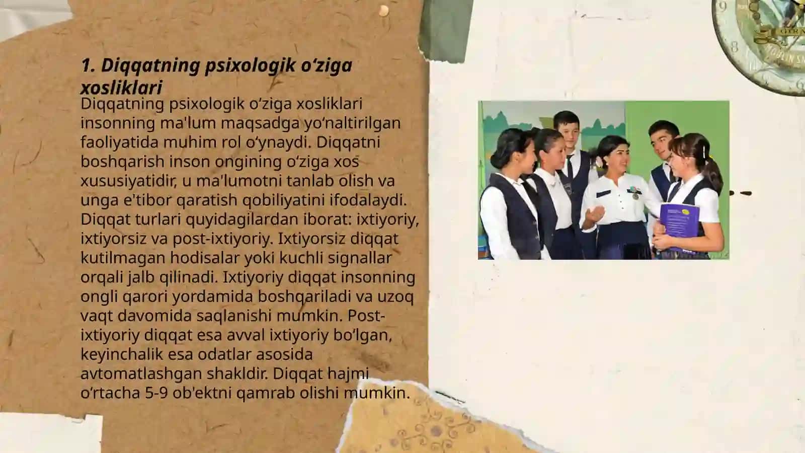 Diqqat va xotira psixik jarayon sifatida 3