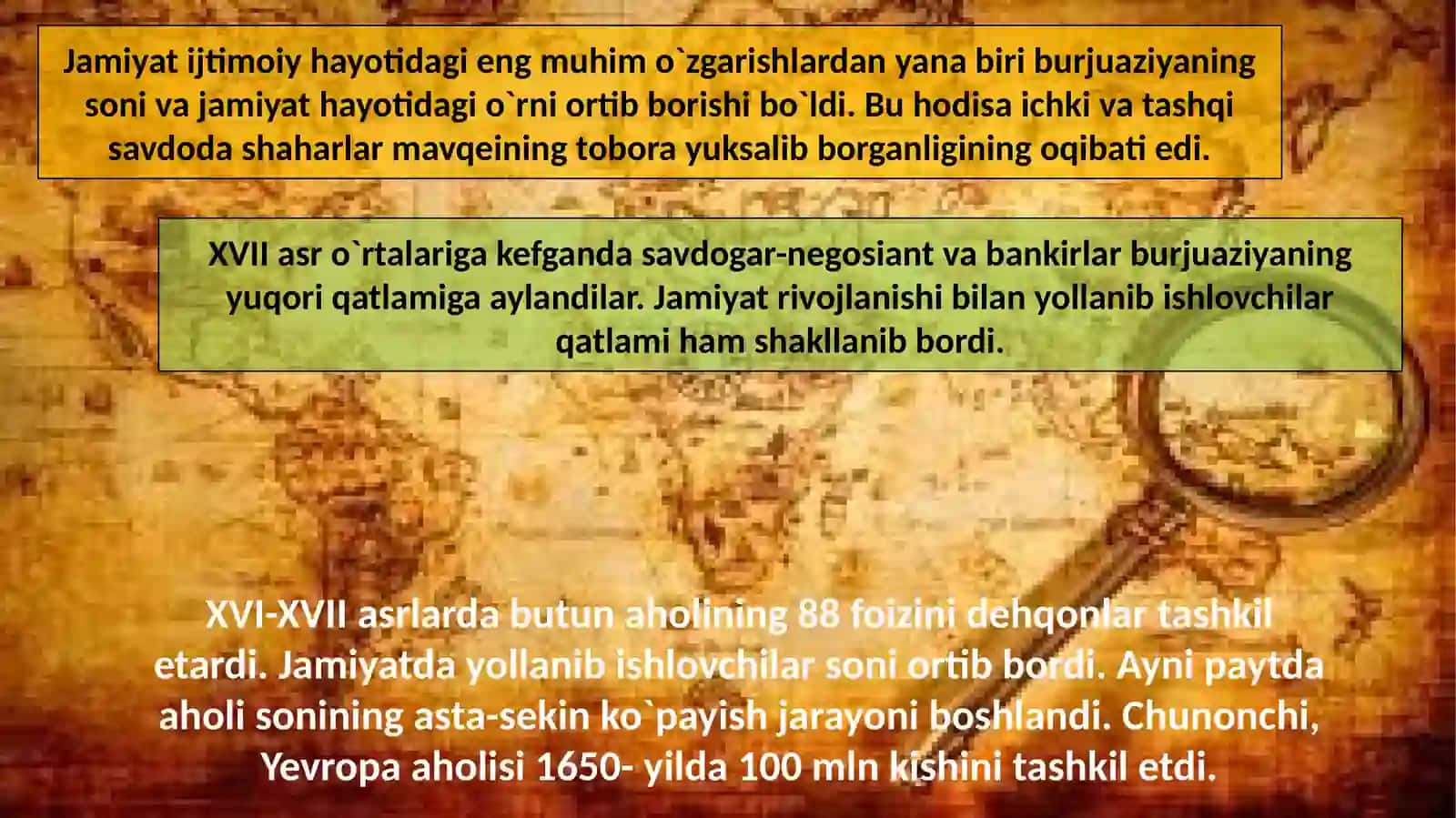 YANGI DAVR BOSHLARIDAG’ARBIY YEVROPA MAMLAKATLARIDA INDUSTRIAL JAMIYATNING SHAKLLANISHI 3