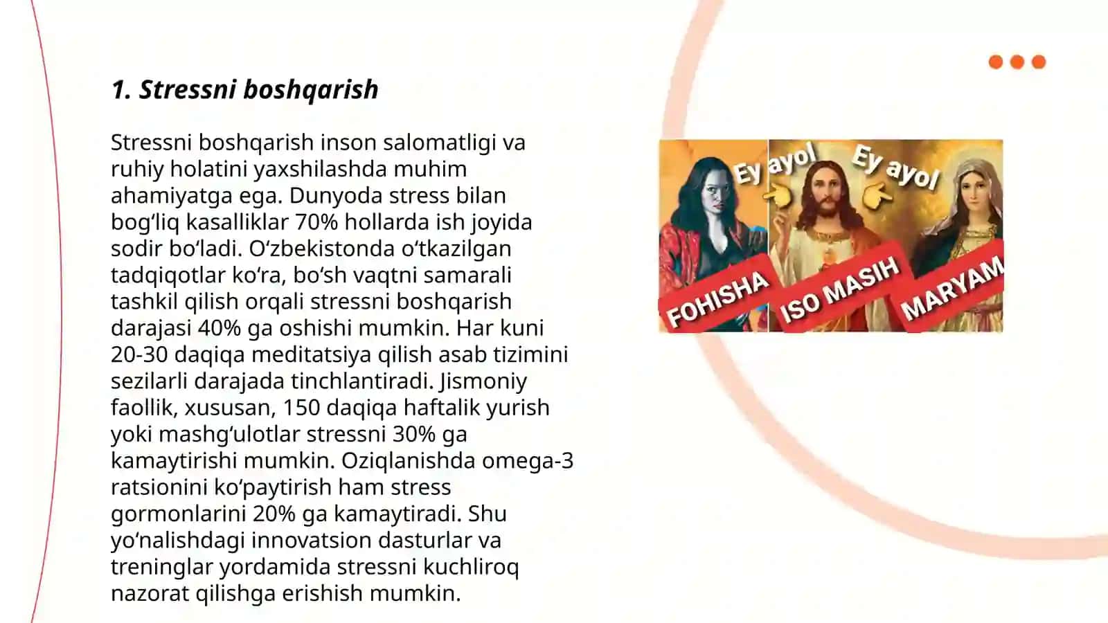 Stressni boshqarish 3