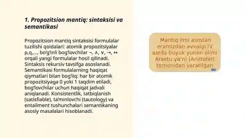Matematik mantiq asoslari 3