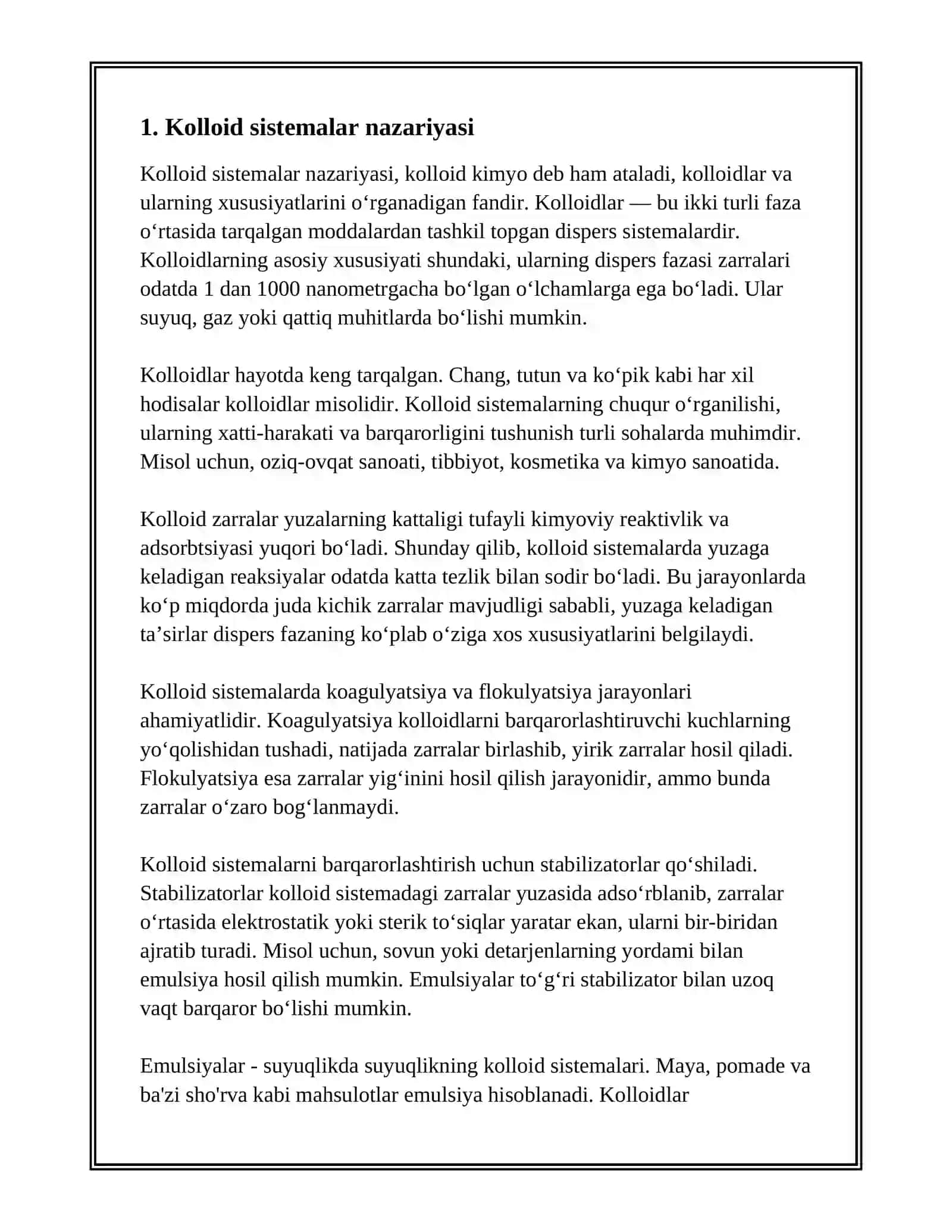 SEMENTNING KOLLOID HOLATGA OʻTISHI 3