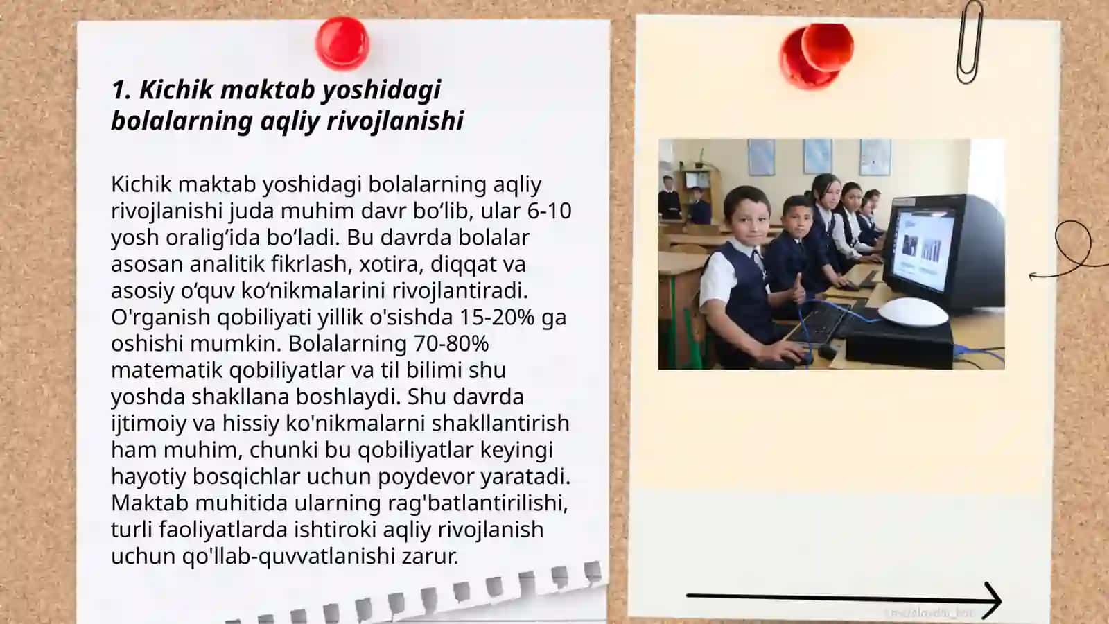 Kichik maktab yoshi davrida psixik rivojlanish xususiyatlari 3