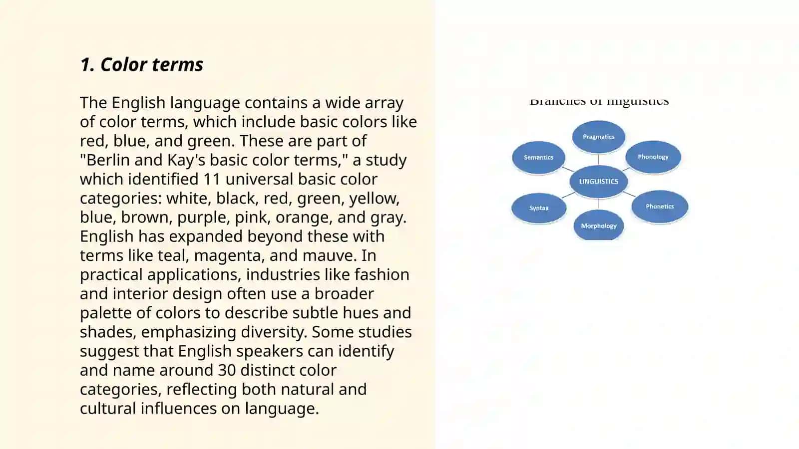 Semantic typology 3