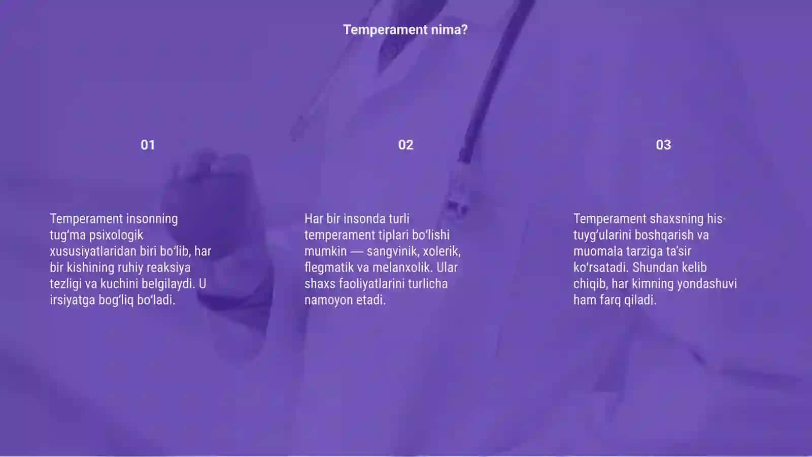 Temperament haqida slayd tayorlash 3