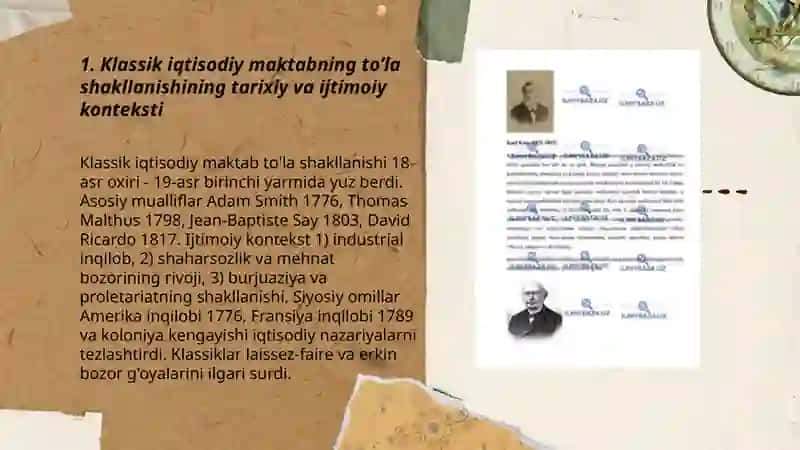 Klassik iqtisodiy maktabning to’la shakllanishi 3