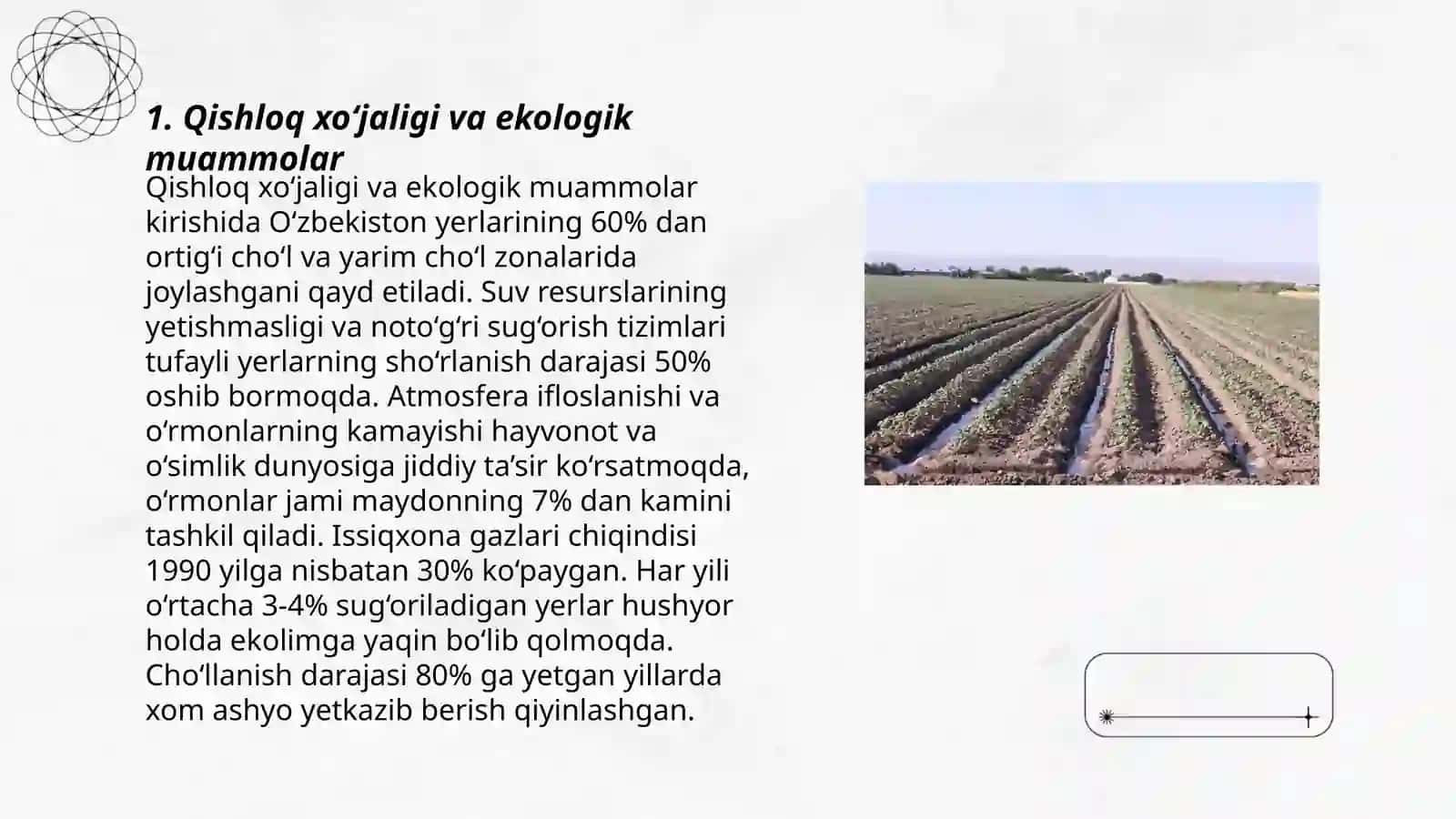Qishloq xojaligi ekologiyasi 3