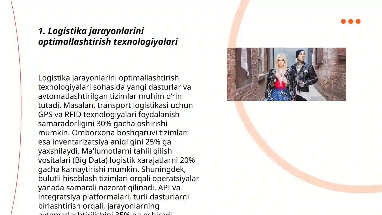 Logistika jarayonlarini optimallashtirish texnologiyalari 3