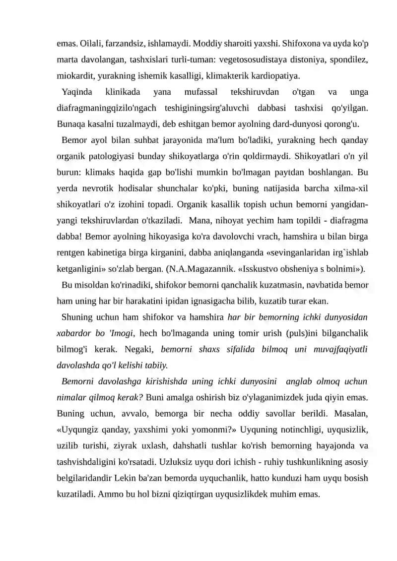 NEVRO'Z KASALLIGI VA KELIB CHIQISH SABAB VA ASORATLARI 3
