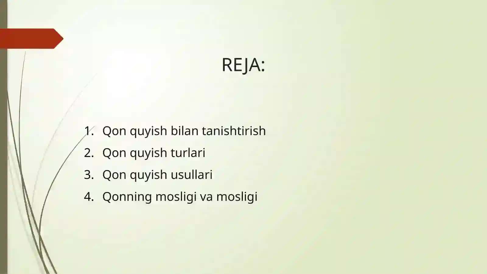 Qon quyish usullari 3