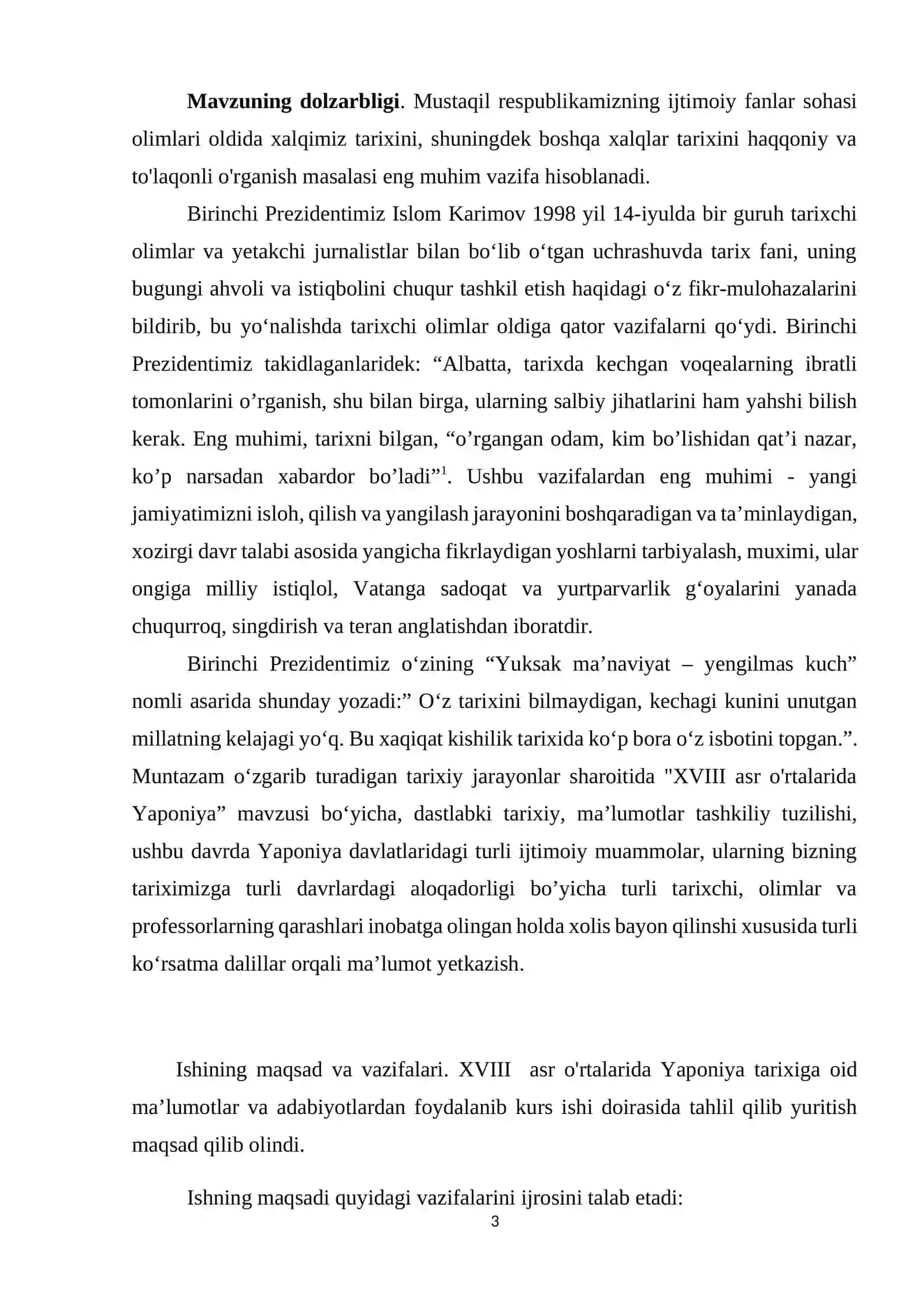 XVIII asr o'rtalarida Yaponiya 3