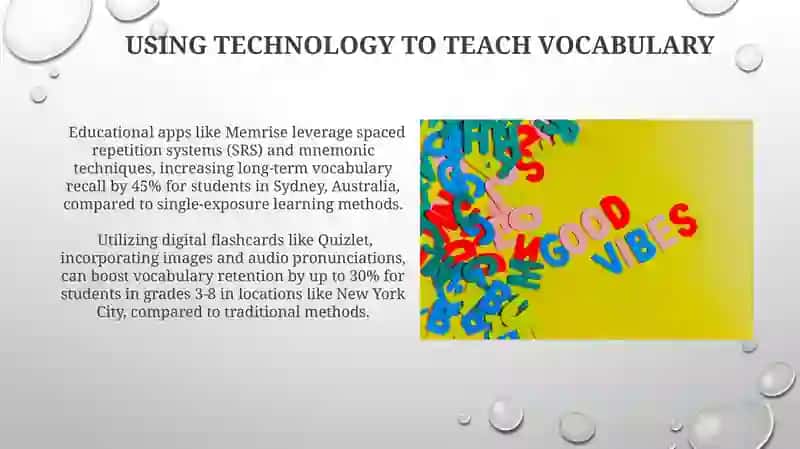 Teaching vocabulary 3