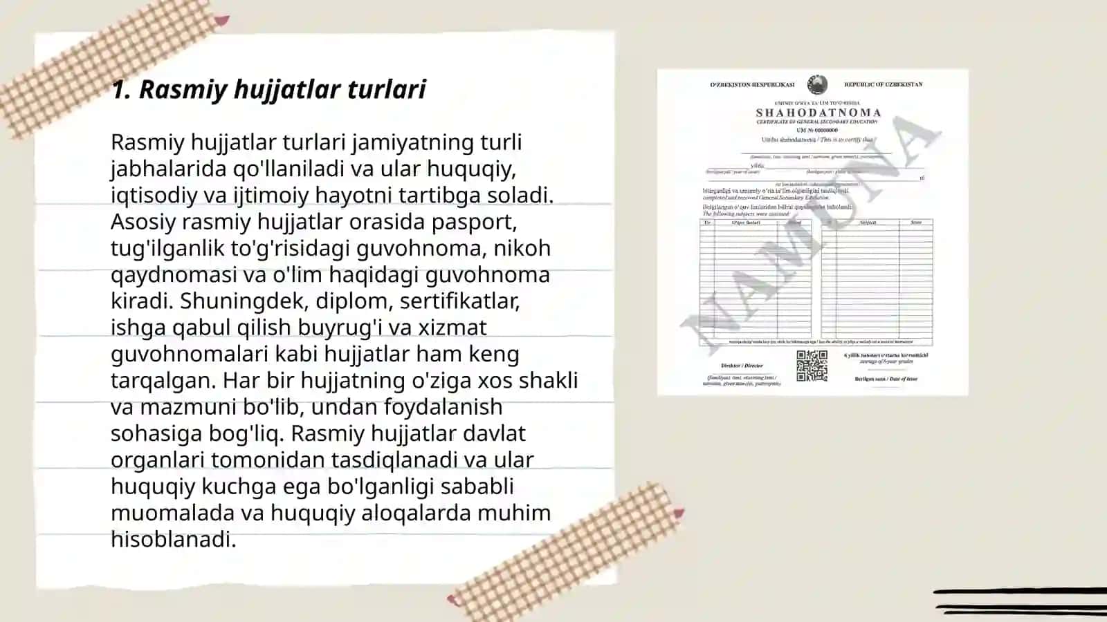 Rasmiy hujjatlar 3