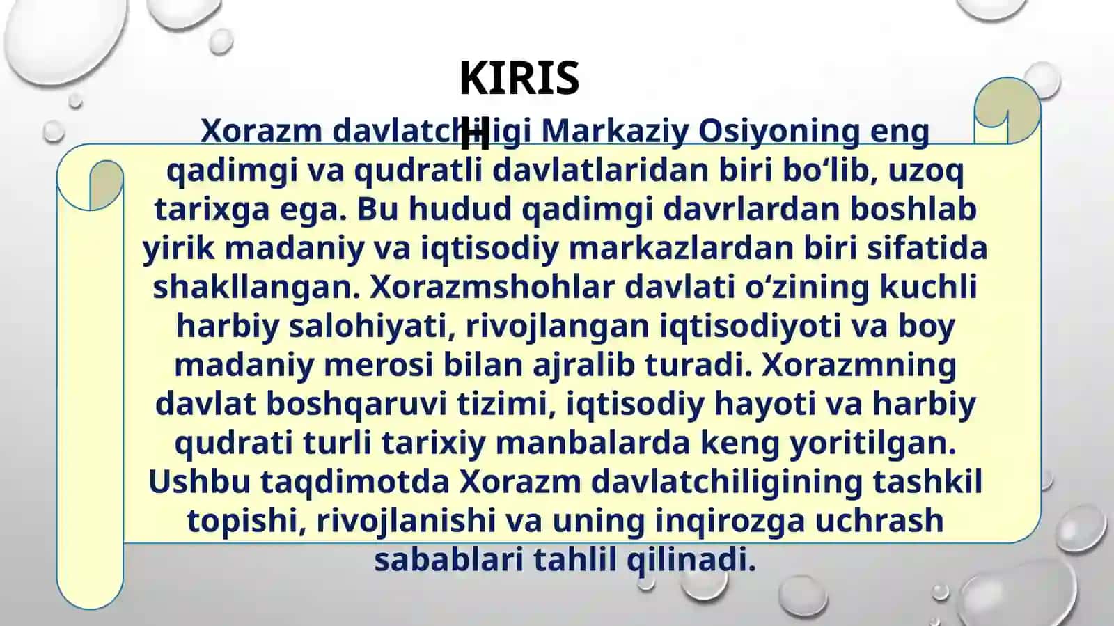 Xorazm davlat chiligi 3