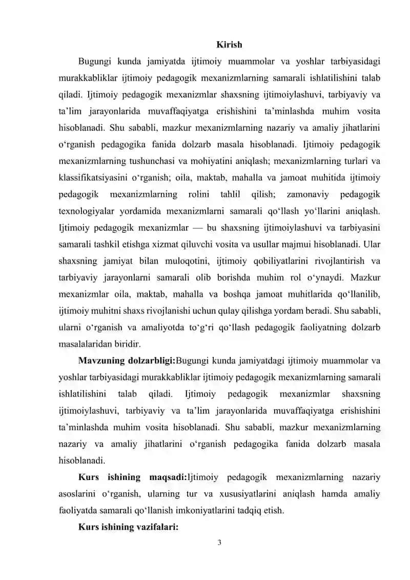 Ijtimoiy pedagogik mexanizmlar 3