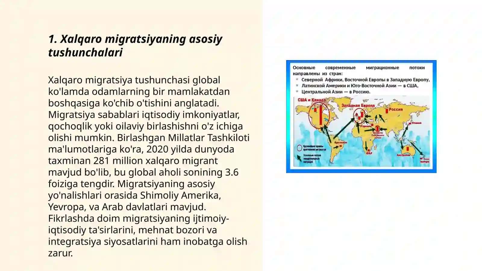 Xalqaro migratsiya va uning sabab hamda oqibatlari 3