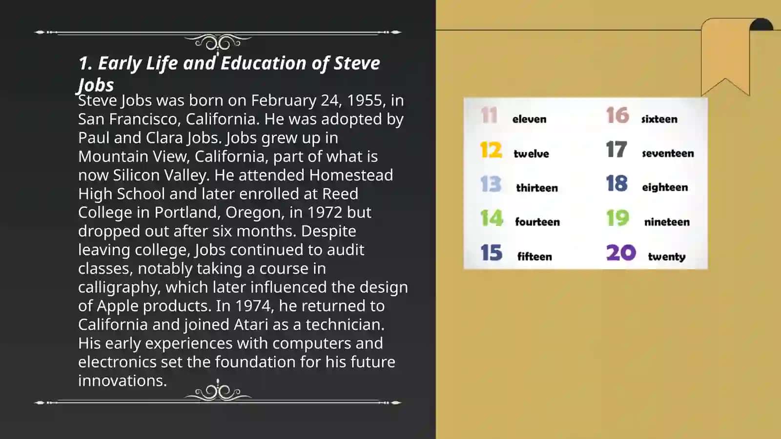 Steve Jobs ingliz tilida taqdimot 3