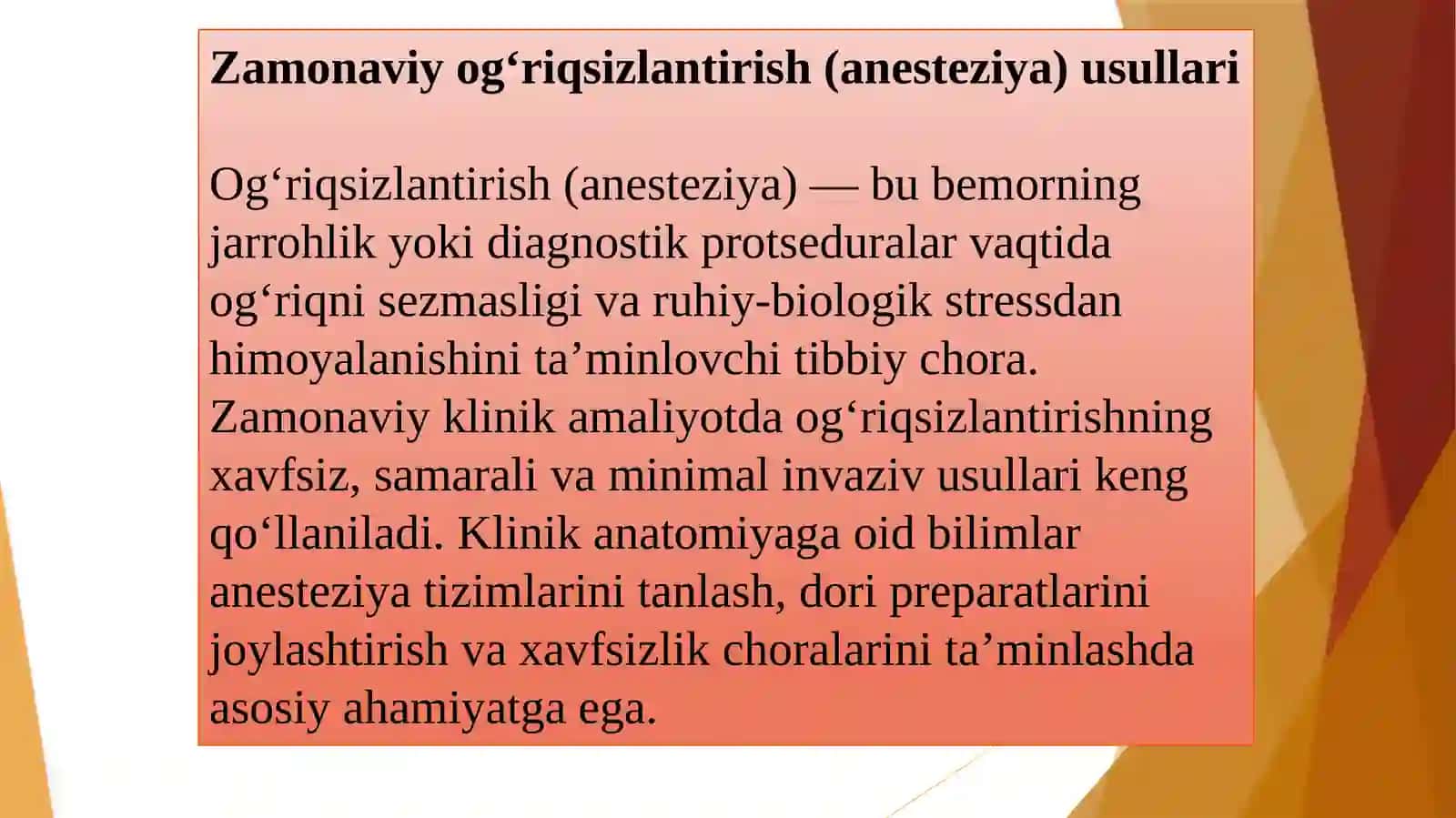 KLINIK ANATOMIYA FANIDAN 3