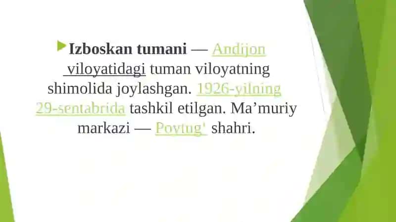 Tarixiyo’lkashunoslik fanidan mustaqil ta’lim 3