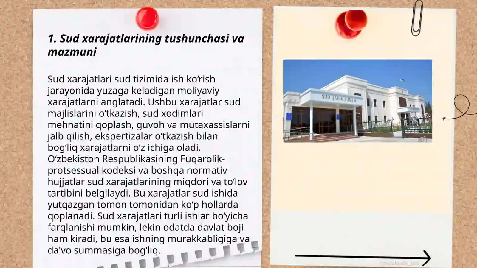 Fuqarolik protsessual huquqida sud xarajatlari 3