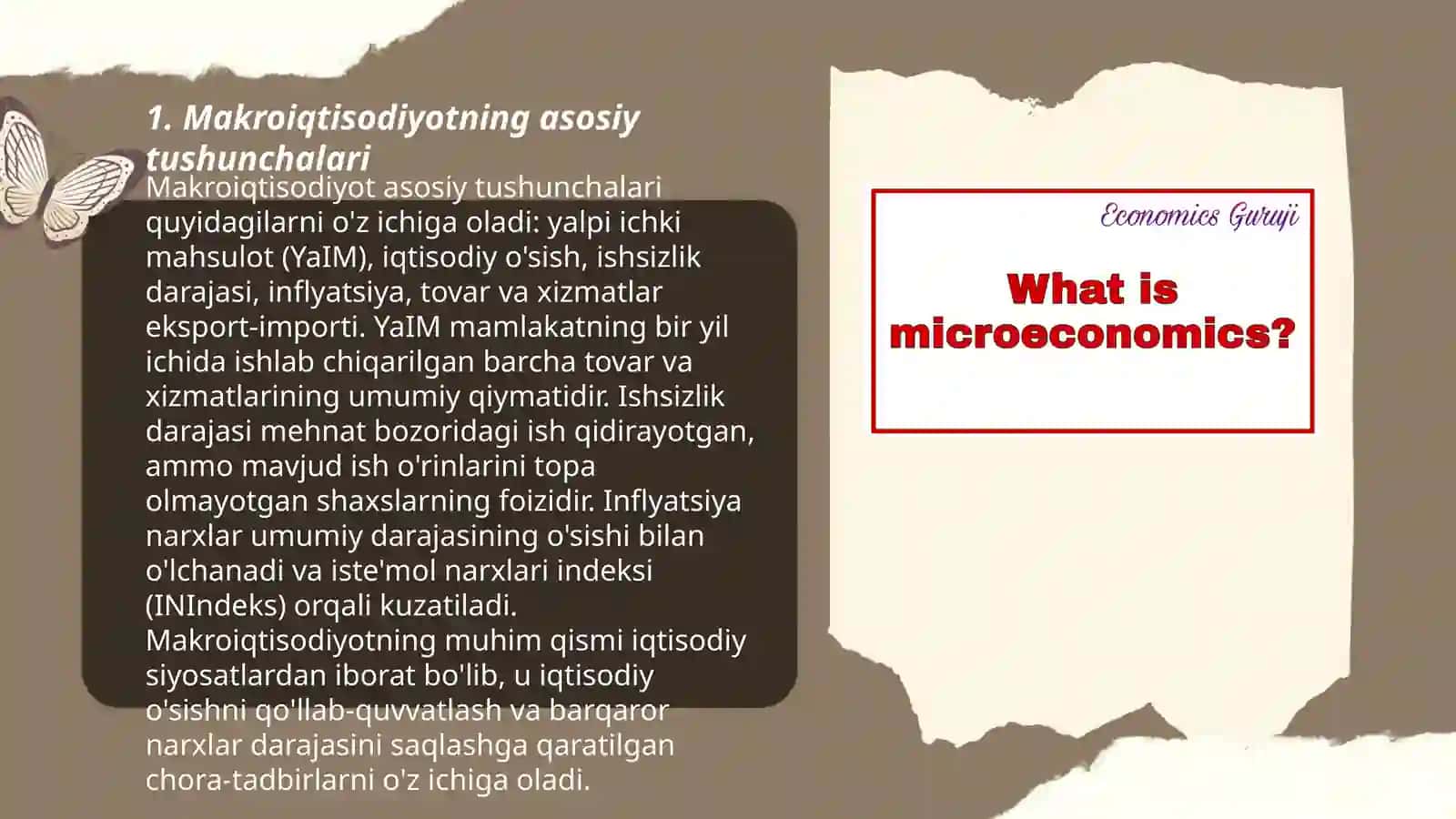 Makroiqtisodiyotning asosiy tushunchalari 3