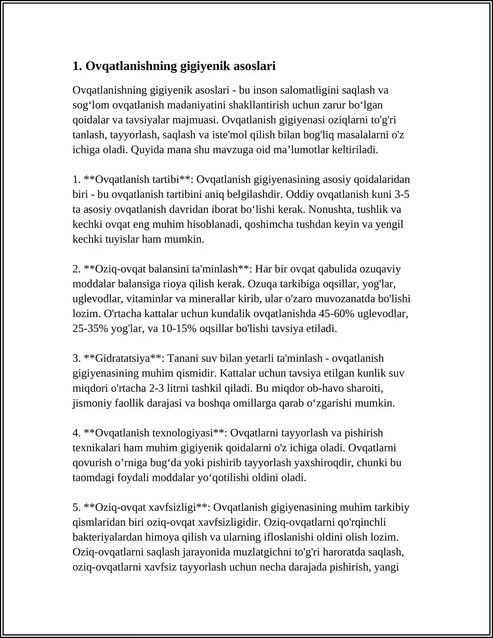 BEMORLARNING OVQATLANISHINI TASHKIL ETISH A OVQATLANTIRISH SIFATINI GIGIYENIK NAZORATI 3