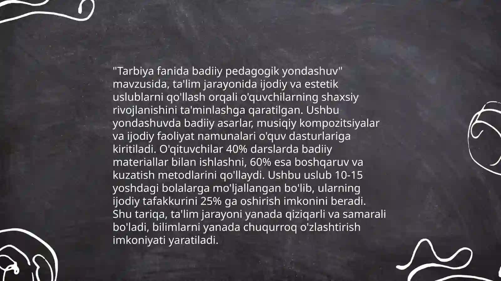Tarbiya fanida badiiy va Teatro pedagogikasidan foydalanish 3