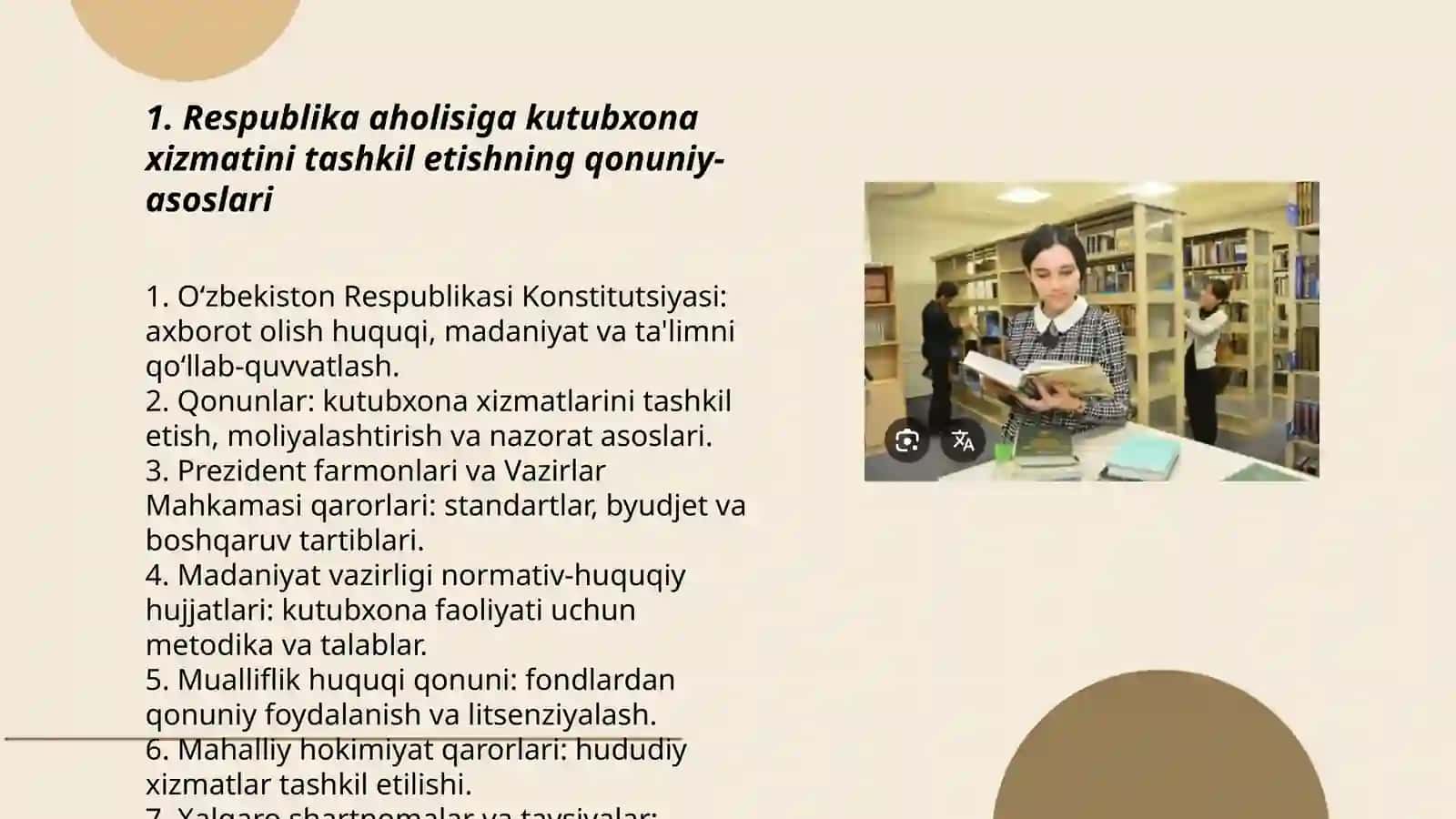 Respublika aholisiga kutubxona xizmatini tashkil etilishi 3