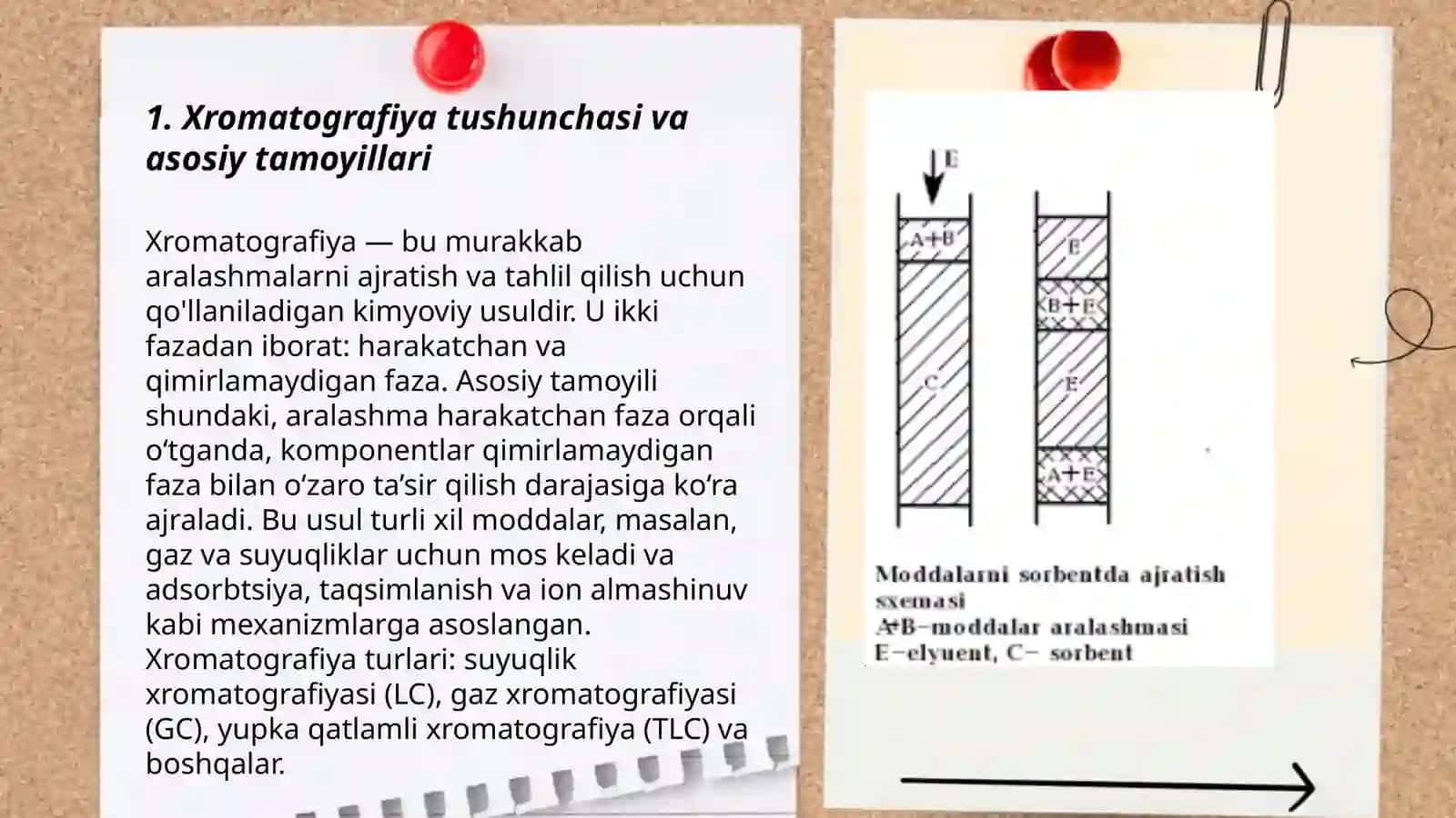 Xromatografiyalik analiz usullarining texnologiyada qòllanilishi 3