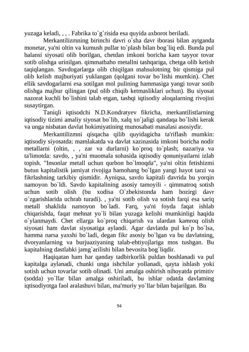 MERKANTILIZM IQTISODIY TA'LIMOTI 3